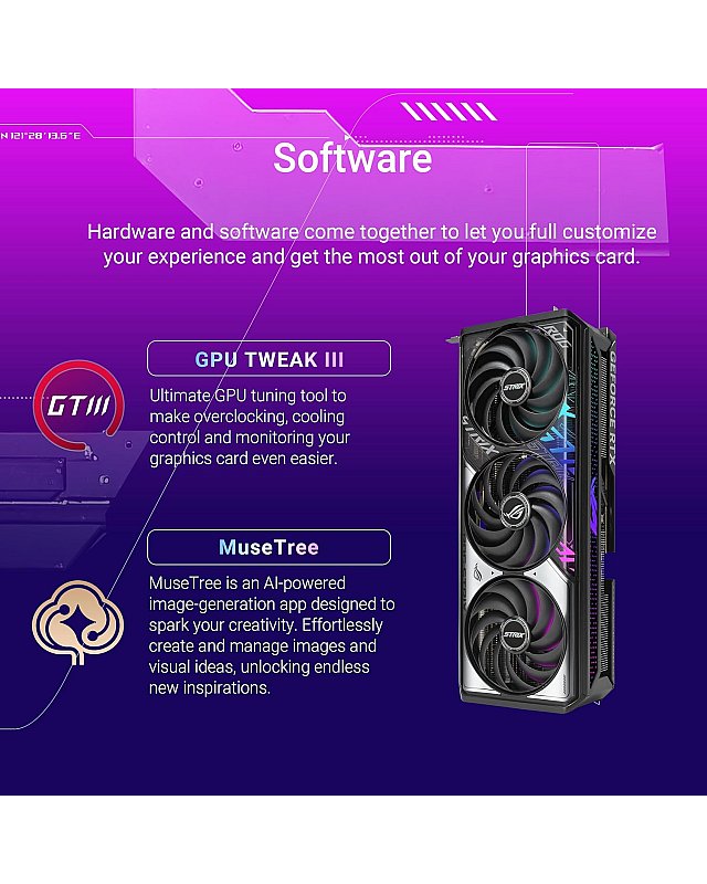 ASUS ROG Strix GeForce RTX 5070 Ti OC Edition 16GB GDDR7 Gaming Grafikkarte (Nvidia GeForce RTX5070 Ti DLSS 4, 3,2-Slot Design, PCIe 5.0, 3X DisplayPort 2.1b, 2X HDMI 2.1b)