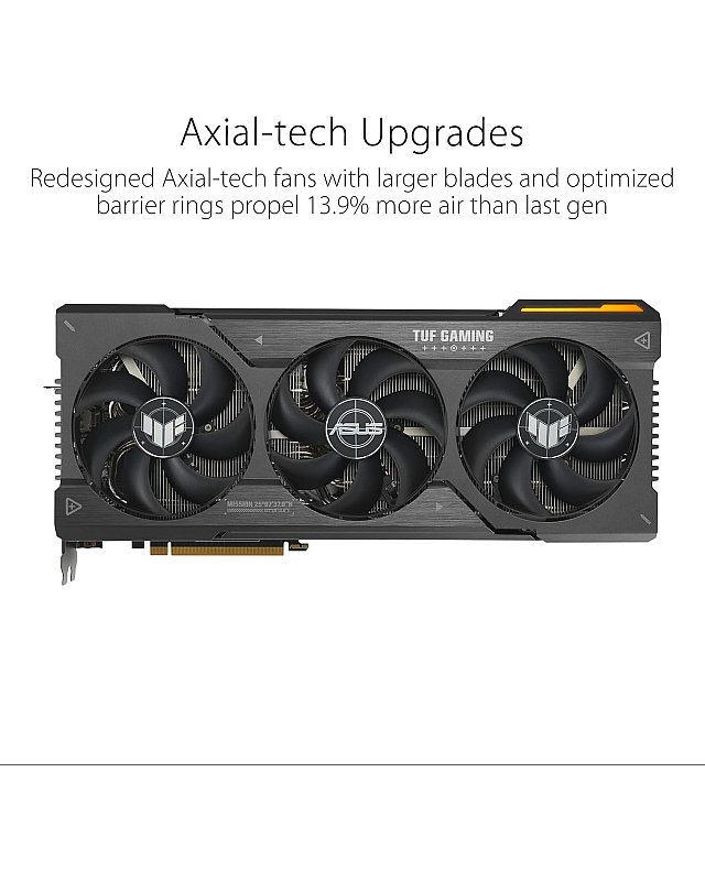 ASUS TUF Gaming AMD Radeon RX 7900 XT OC Edition Gaming Graphics Card (PCIe 4.0, 20GB GDDR6 Memory, 1x HDMI 2.1, 3X DisplayPort 2.1, GPU Tweak III, TUF-RX7900XT-O20G-GAMING)