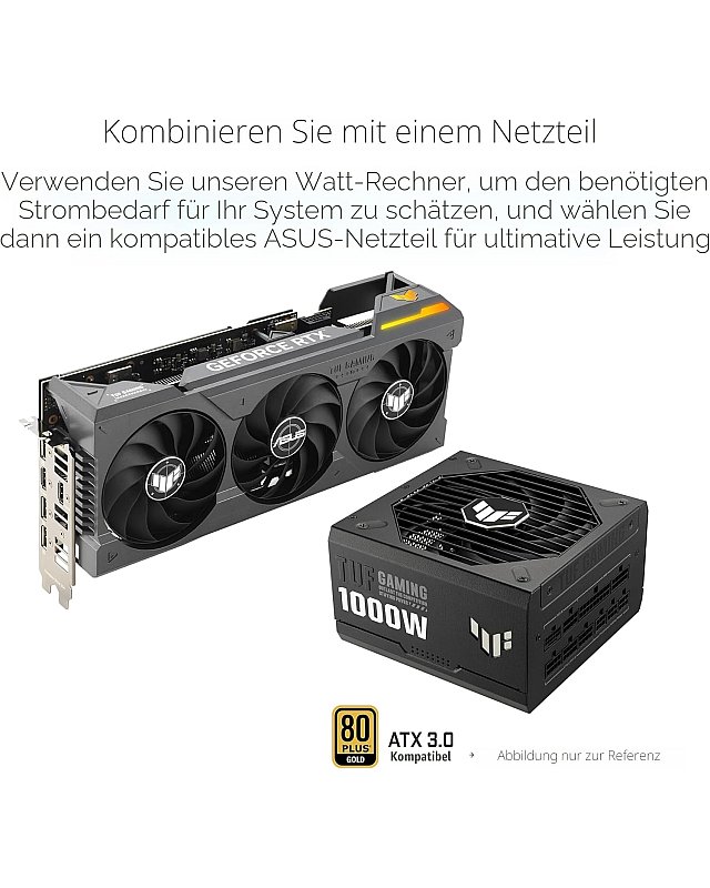 ASUS TUF Gaming GeForce RTX 4080 SUPER 16GB GDDR6X OC Edition Gaming Grafikkarte (NVIDIA GeForce RTX4080 DLSS 3, PCIe 4.0, 2x HDMI 2.1a, 3x DisplayPort 1.4a, TUF-RTX4080S-O16G-GAMING)