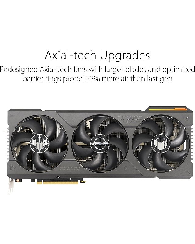 ASUS TUF Gaming GeForce RTX 4080 SUPER 16GB GDDR6X OC Edition Gaming Grafikkarte (NVIDIA GeForce RTX4080 DLSS 3, PCIe 4.0, 2x HDMI 2.1a, 3x DisplayPort 1.4a, TUF-RTX4080S-O16G-GAMING)