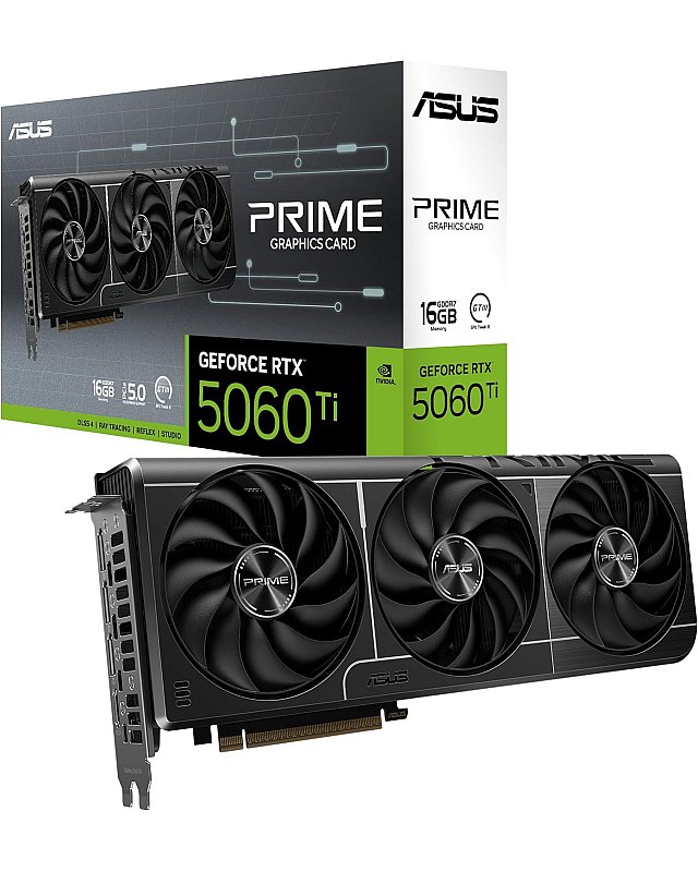 ASUS TUF Gaming GeForce RTX 5060 OC Edition 8GB GDDR7 Gaming Grafikkarte (Nvidia GeForce RTX5060 DLSS 4, 3,125-Slot Design, PCIe 5.0, 3X DisplayPort 2.1b, 1x HDMI 2.1b, TUF-RTX5060-O8G-GAMING)