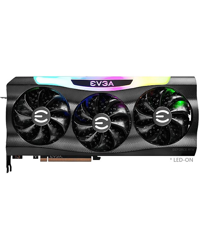 EVGA GeForce RTX 3070 Ti FTW3 Ultra Gaming, 08G-P5-3797-KL, 8GB GDDR6X, iCX3 Technology, ARGB LED, Metal Backplate