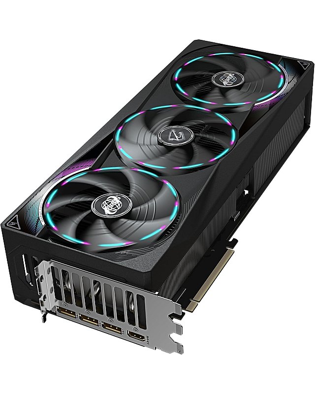 Gigabyte AORUS GeForce RTX 5070 Ti Master 16G Grafikkarte - 16GB GDDR7, 256 Bit, PCI-E 5.0, 2670 MHz Core Clock, 3 x DP 2.1a, 1 x HDMI 2.1b, NVIDIA DLSS 4, GV-N507TAORUS M-16GD