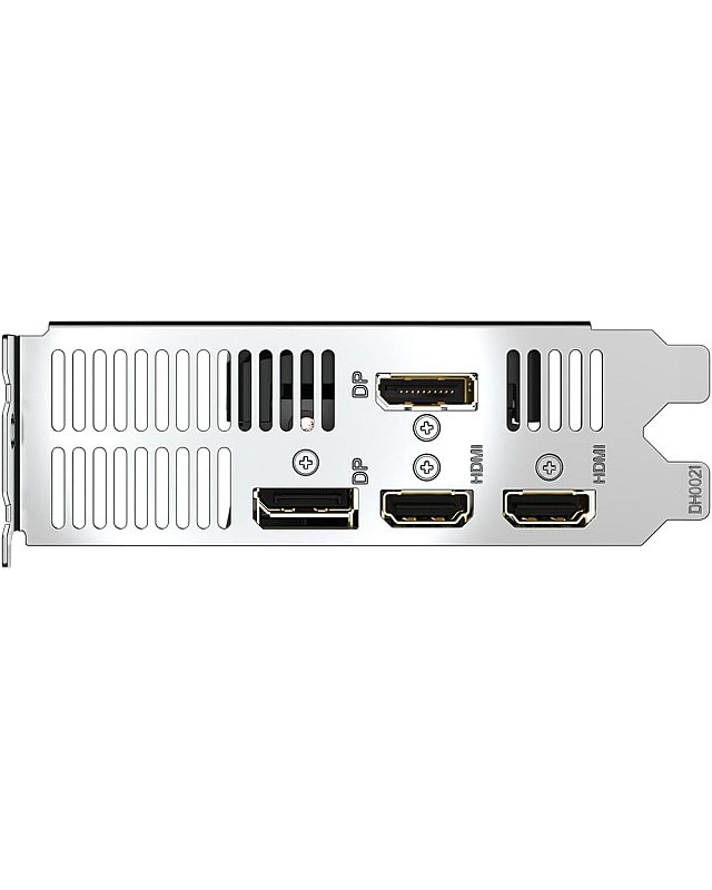 Gigabyte GeForce RTX 5050 OC Low Profile 8G Grafikkarte - 8GB GDDR6, 128bit, PCI-E 5.0, 2587MHz Kerntakt, 2 x DP, 2 x HDMI, NVIDIA DLSS 4, GV-N5050OC-8GL