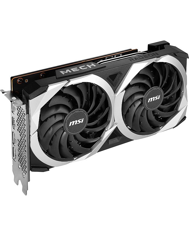 MSI Gaming Radeon RX 7600 128-bit 8GB GDDR6 DP/HDMI Dual Torx 3.0 Fans FreeSync DirectX 12 VR Ready OC Graphics Card (RX 7600 MECH 2X Classic 8G OC)