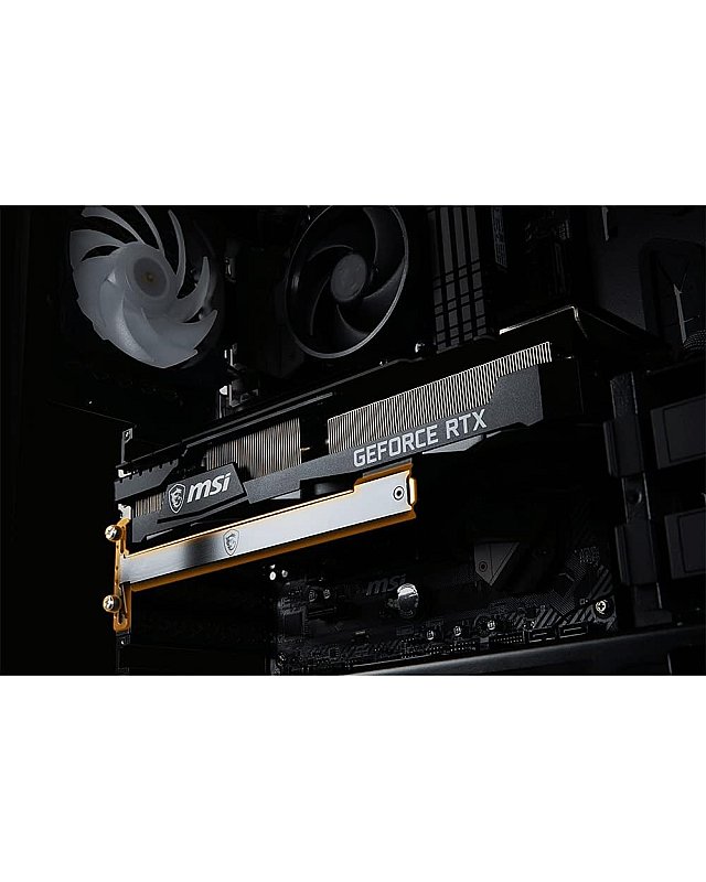 MSI GeForce RTX 3070 Ventus 3X 8G OC LHR Gaming Grafikkarte - NVIDIA RTX 3070 LHR, GPU 1755 MHz, 8 GB GDDR6 Speicher