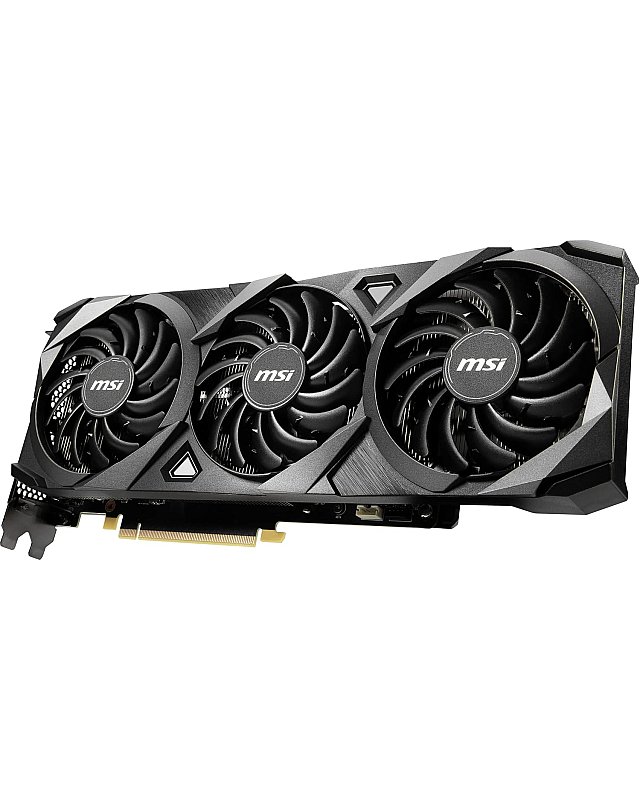 MSI GeForce RTX 3070 Ventus 3X 8G OC LHR Gaming Grafikkarte - NVIDIA RTX 3070 LHR, GPU 1755 MHz, 8 GB GDDR6 Speicher