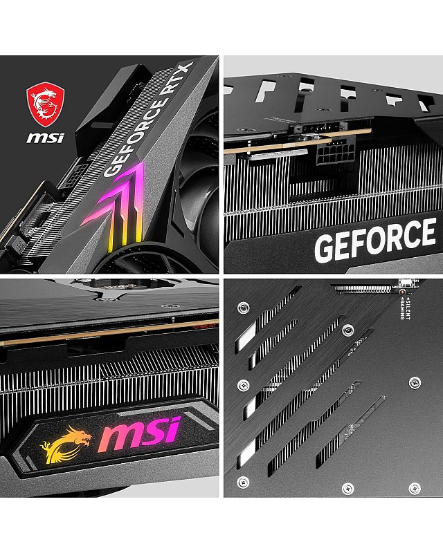 MSI GeForce RTX 4080 16GB Gaming X Trio Grafikkarte - NVIDIA RTX 4080, 16 GB GDDR6X Speicher