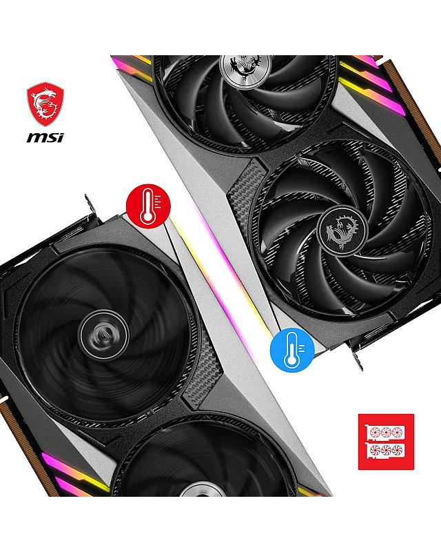 MSI GeForce RTX 4080 16GB Gaming X Trio Grafikkarte - NVIDIA RTX 4080, 16 GB GDDR6X Speicher