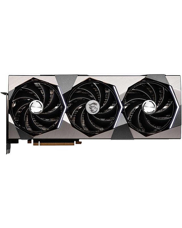 MSI GeForce RTX 4080 SUPER 16G Gaming X Trio — 16 GB GDDR6X, 2610 MHz, PCI Express Gen 4, 256-Bit, 3 x DP v 1.4a, HDMI 2.1a (unterstützt 4K- und 8K-HDR), Schwarz