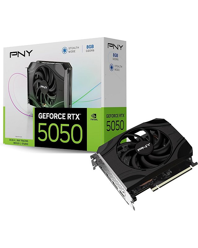 PNY GEFORCE RTX™ 5050 8GB Single Fan DLSS 4