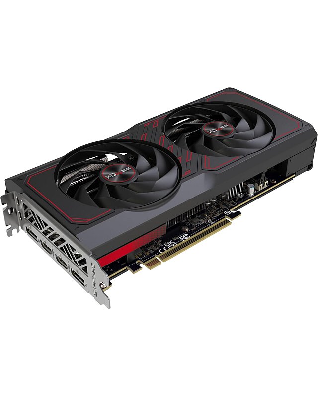 Sapphire Pulse AMD Radeon RX 7600 XT Gaming OC 16GB GDDR6 Dual HDMI/Dual DP