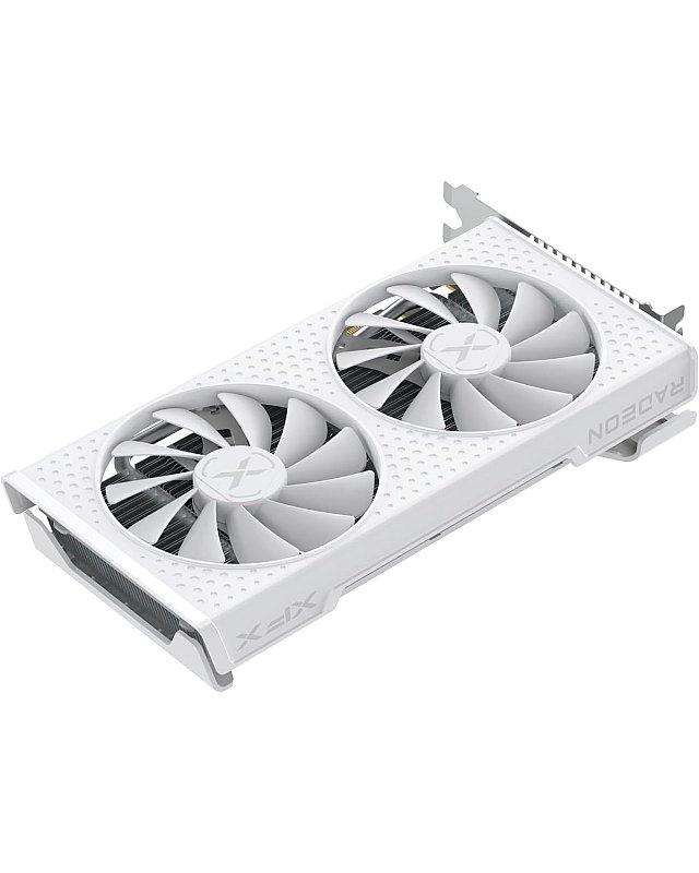 XFX Speedster SWFT210 Radeon RX 7600 Graphics Card White with 8GB GDDR6 HDMI 3xDP, AMD RDNA 3 RX-76PSWFTWY