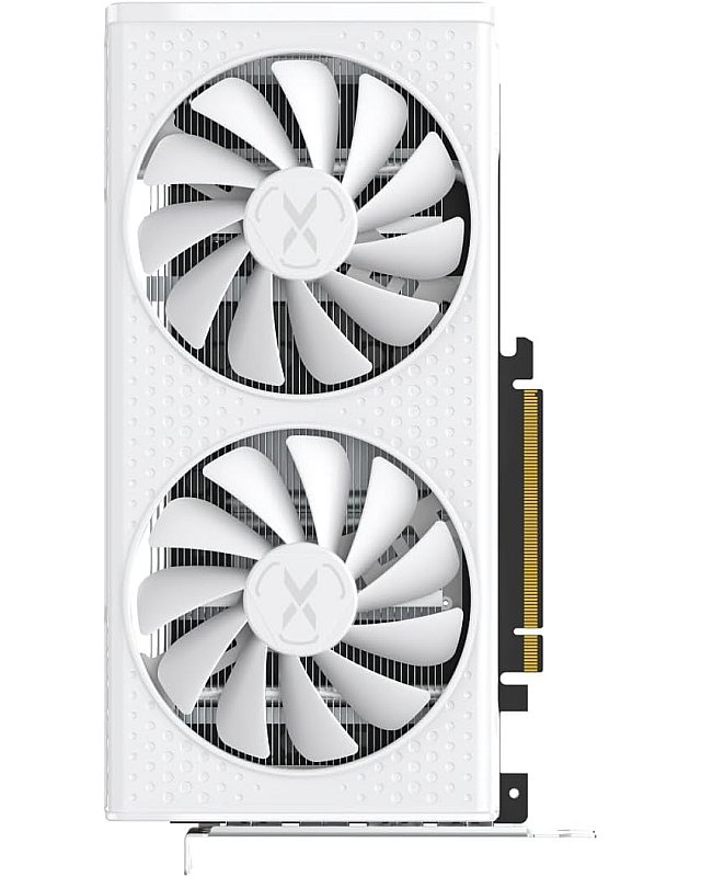 XFX Speedster SWFT210 Radeon RX 7600 Graphics Card White with 8GB GDDR6 HDMI 3xDP, AMD RDNA 3 RX-76PSWFTWY