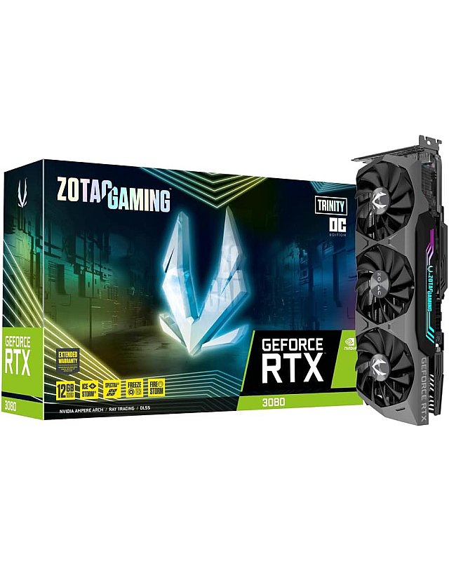 ZOTAC RTX3080 TrinOC ZT-A30820J-10PLHR, 4395319, Black