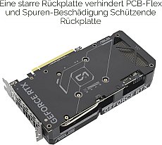 ASUS Dual GeForce RTX 4060 EVO OC Edition 8GB GDDR6 (PCIe 4.0, 8GB GDDR6, DLSS 3, HDMI 2.1a, DisplayPort 1.4a, Axial-Tech-Lüfterdesign, 0dB, Dual BIOS, Auto-Extreme-Technologie)