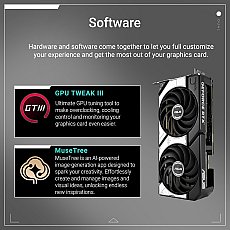 ASUS Dual GeForce RTX 5070 12GB GDDR7 OC Edition Gaming Grafikkarte (NVIDIA Blackwell Architektur und DLSS 4, 2,5-Slot Design, SSF, PCIe 5.0, 3X DisplayPort 2.1b, 1x HDMI 2.1b, DUAL-RTX5070-O12G)