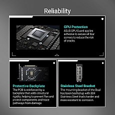 ASUS Dual GeForce RTX 5070 12GB GDDR7 OC Edition Gaming Grafikkarte (NVIDIA Blackwell Architektur und DLSS 4, 2,5-Slot Design, SSF, PCIe 5.0, 3X DisplayPort 2.1b, 1x HDMI 2.1b, DUAL-RTX5070-O12G)