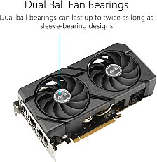 ASUS Dual Radeon RX 7600 EVO OC Edition 8GB GDDR6 Gaming Graphics Card (AMD Radeon RX7600, PCIe 4.0, 1x HDMI 2.1, 3x DisplayPort 1.4a)