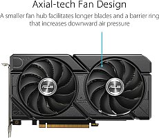 ASUS Dual Radeon RX 7600 EVO OC Edition 8GB GDDR6 Gaming Graphics Card (AMD Radeon RX7600, PCIe 4.0, 1x HDMI 2.1, 3x DisplayPort 1.4a)