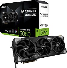 ASUS ProArt GeForce RTX 5080 16GB OC Edition GDDR7 Content Creation Grafikkarte (NVIDIA Blackwell, DLSS 4, Gaming, 2,5-Slot, PCIe 5.0, 1x USB-C, 1x HDMI 2.1b, 2x DisplayPort 2.1b, PROART-RTX5080-O16G)