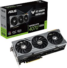 ASUS TUF Gaming GeForce RTX 4070 Ti 12GB GDDR6X OC Edition Grafikkarte (NVIDIA DLSS3, PCIe 4.0, 12GB GDDR6X Speicher, 2X HDMI 2.1a, 3X DisplayPort 1.4a, TUF-RTX4070TI-O12G-GAMING)