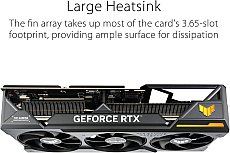 ASUS TUF Gaming GeForce RTX 4080 SUPER 16GB GDDR6X OC Edition Gaming Grafikkarte (NVIDIA GeForce RTX4080 DLSS 3, PCIe 4.0, 2x HDMI 2.1a, 3x DisplayPort 1.4a, TUF-RTX4080S-O16G-GAMING)