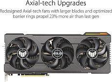 ASUS TUF Gaming GeForce RTX 4080 SUPER 16GB GDDR6X OC Edition Gaming Grafikkarte (NVIDIA GeForce RTX4080 DLSS 3, PCIe 4.0, 2x HDMI 2.1a, 3x DisplayPort 1.4a, TUF-RTX4080S-O16G-GAMING)