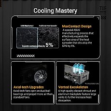 ASUS TUF Gaming GeForce RTX 5060 OC Edition 8GB GDDR7 Gaming Grafikkarte (Nvidia GeForce RTX5060 DLSS 4, 3,125-Slot Design, PCIe 5.0, 3X DisplayPort 2.1b, 1x HDMI 2.1b, TUF-RTX5060-O8G-GAMING)