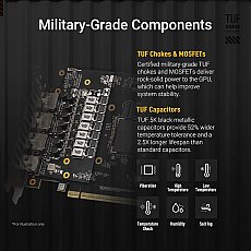 ASUS TUF Gaming GeForce RTX 5060 OC Edition 8GB GDDR7 Gaming Grafikkarte (Nvidia GeForce RTX5060 DLSS 4, 3,125-Slot Design, PCIe 5.0, 3X DisplayPort 2.1b, 1x HDMI 2.1b, TUF-RTX5060-O8G-GAMING)