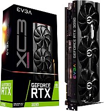 EVGA GeForce RTX 3090 Ti K|NGP|N HYBRID GAMING, 24G-P5-4998-KR, 24GB GDDR6X, iCX3, HYBRID Cooler, OLED Display, Backplate, Free eLeash