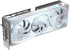 Gigabyte AORUS GeForce RTX 5080 Master Ice 16G Grafikkarte - 16GB GDDR7, 256 Bit, PCI-E 5.0, 2805MHz Core Clock, 3 x DP 2.1a, 1 x HDMI 2.1b, NVIDIA DLSS 4, GV-N5080AORUSM ICE-16GD