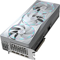 Gigabyte AORUS GeForce RTX 5090 Master Ice 32G Grafikkarte - 32 GB GDDR7, 512 Bit, PCI-E 5.0, 2655MHz Kernfrequenz, 3 x DP 2.1a, 1 x HDMI 2.1b, NVIDIA DLSS 4, GV-N5090AORUSM ICE-32GD