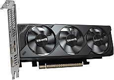 Gigabyte GeForce RTX 5050 OC Low Profile 8G Grafikkarte - 8GB GDDR6, 128bit, PCI-E 5.0, 2587MHz Kerntakt, 2 x DP, 2 x HDMI, NVIDIA DLSS 4, GV-N5050OC-8GL