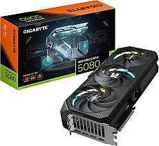 Gigabyte GeForce RTX 5080 Gaming OC 16G Grafikkarte - 16GB GDDR7, 256 Bit, PCI-E 5.0, 2730MHz Core Clock, 3 x DisplayPort, 1 x HDMI, GV-N5080GAMING OC-16GD