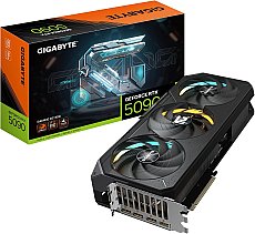 Gigabyte GeForce RTX 5090 Gaming OC 32G Grafikkarte - 32GB GDDR7, 512 Bit, PCI-E 5.0, 2550MHz Core Clock, 3 x DP 2.1a, 1 x HDMI 2.1b, NVIDIA DLSS 4, GV-N5090GAMING OC-32GD