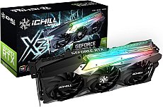 Inno3D GeForce RTX 3090 iChill X3, 24576 MB GDDR6X, C30903-246XX-1880VA37, schwarz