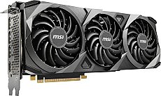 MSI GeForce RTX 3070 Ventus 3X 8G OC LHR Gaming Grafikkarte - NVIDIA RTX 3070 LHR, GPU 1755 MHz, 8 GB GDDR6 Speicher