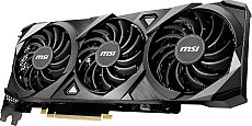 MSI GeForce RTX 3070 Ventus 3X 8G OC LHR Gaming Grafikkarte - NVIDIA RTX 3070 LHR, GPU 1755 MHz, 8 GB GDDR6 Speicher