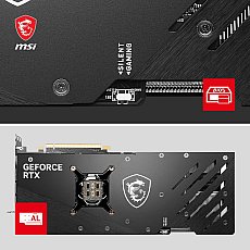 MSI GeForce RTX 4080 16GB Gaming X Trio Grafikkarte - NVIDIA RTX 4080, 16 GB GDDR6X Speicher