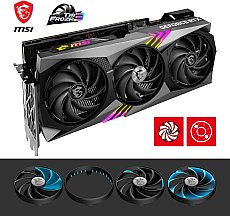 MSI GeForce RTX 4080 16GB Gaming X Trio Grafikkarte - NVIDIA RTX 4080, 16 GB GDDR6X Speicher