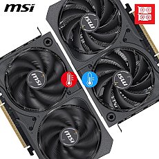 MSI GeForce RTX 5050 8G Shadow 2X OC - 8GB GDDR6 (20Gbps/128-bit), PCIe 5, Boost: 2602 Hz, HDMI 2.1b, DisplayPort 2.1b