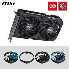 MSI GeForce RTX 5050 8G Shadow 2X OC - 8GB GDDR6 (20Gbps/128-bit), PCIe 5, Boost: 2602 Hz, HDMI 2.1b, DisplayPort 2.1b