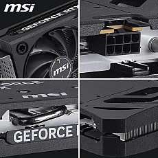 MSI GeForce RTX 5050 8G Shadow 2X OC - 8GB GDDR6 (20Gbps/128-bit), PCIe 5, Boost: 2602 Hz, HDMI 2.1b, DisplayPort 2.1b