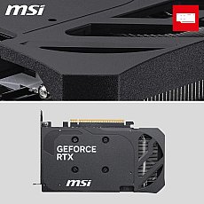 MSI GeForce RTX 5050 8G Shadow 2X OC - 8GB GDDR6 (20Gbps/128-bit), PCIe 5, Boost: 2602 Hz, HDMI 2.1b, DisplayPort 2.1b