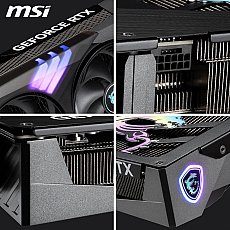 MSI GeForce RTX 5070 12G Gaming Trio OC - 12GB GDDR7 (28Gbps/192-bit), PCIe 5, Boost: 2610 MHz, HDMI 2.1b, DisplayPort 2.1b