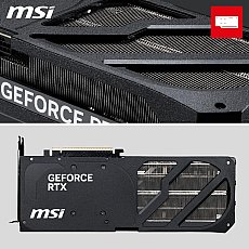 MSI GeForce RTX 5070 Ti 16G Shadow 3X OC — 16GB GDDR7 (28Gbps/256-bit), PCIe 5, Boost: 2482 MHz, HDMI 2.1b, DisplayPort 2.1b