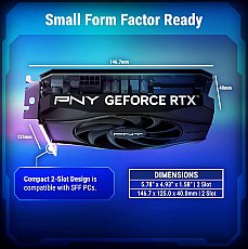 PNY GEFORCE RTX™ 5050 8GB Single Fan DLSS 4