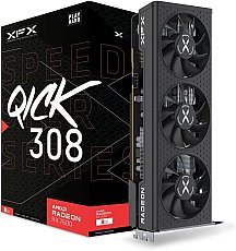 XFX Radeon RX 7600 Speedster QICK308 Black Graphics Card RDNA 3 GDDR6 3X