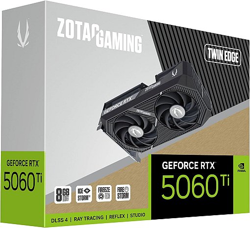 ZOTAC Gaming GF RTX5060Ti TwinEdge 8GB